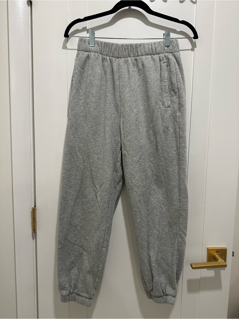 GAP heather grey jogger sweatpants